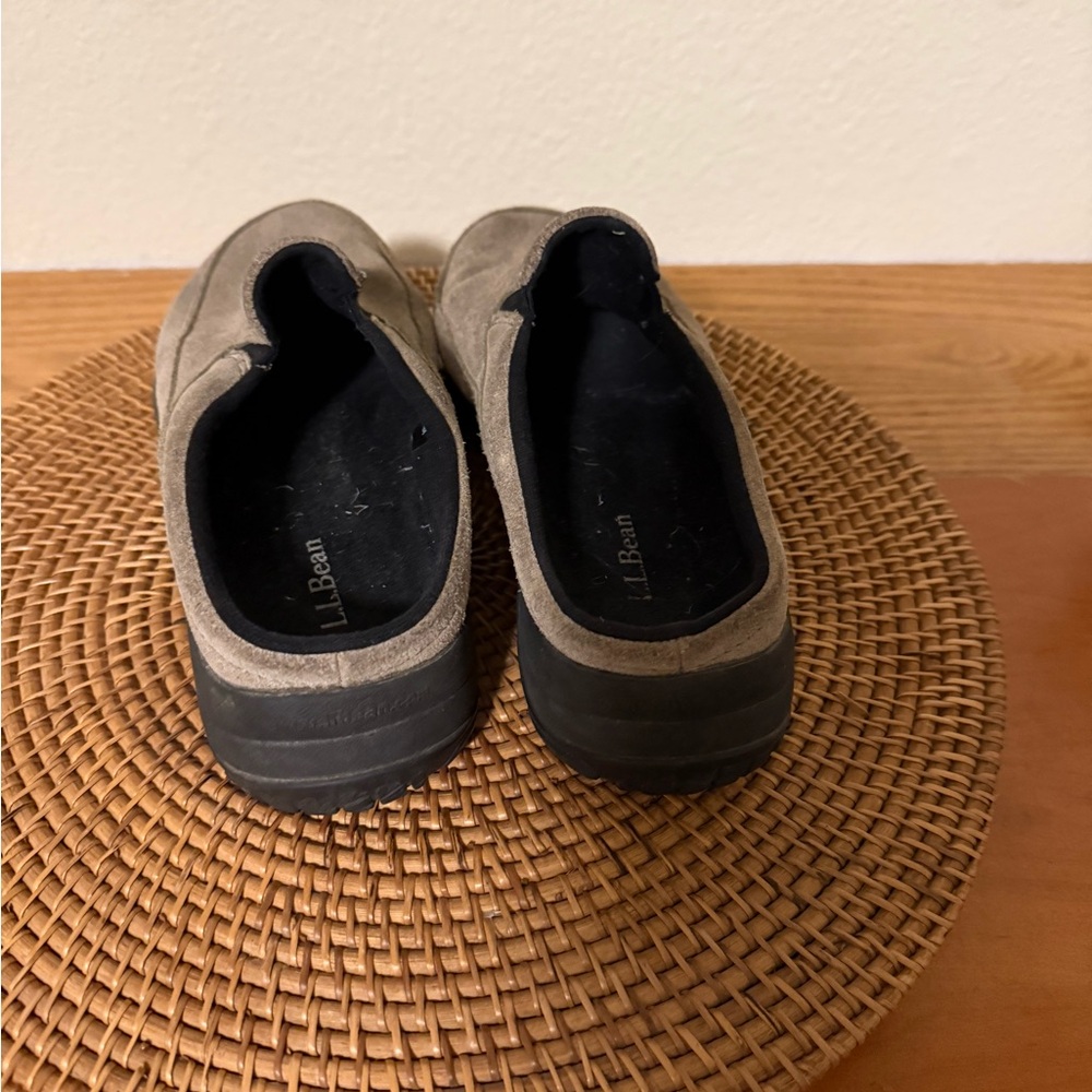 L.L. Bean Women's Suede Mules - Brown - Picture 5 of 8